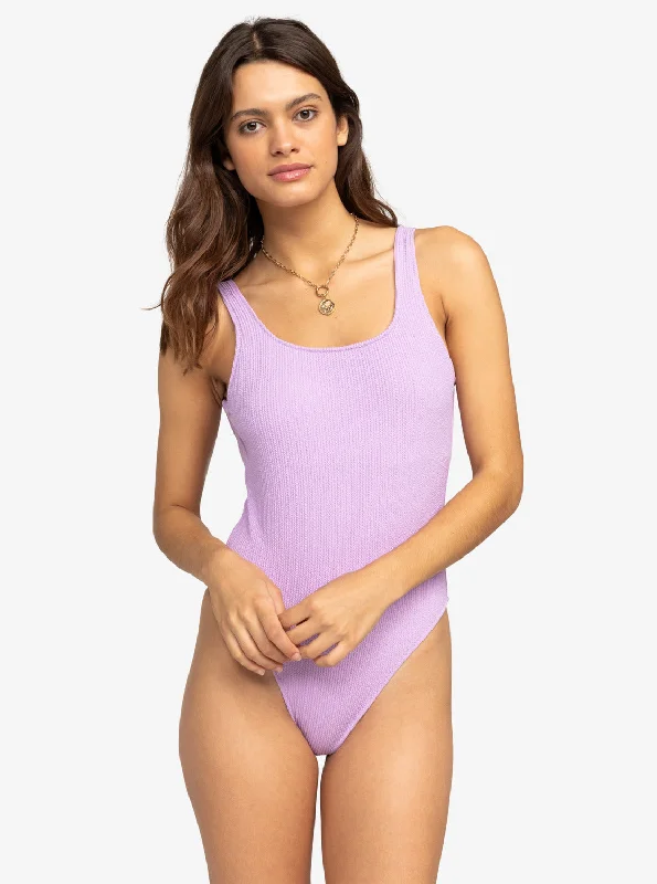 Aruba One-Piece Swimsuit - Crocus Petal