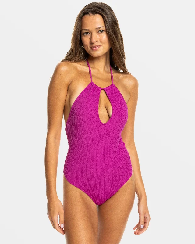 Aruba One Piece Swimsuit - Wild Aster