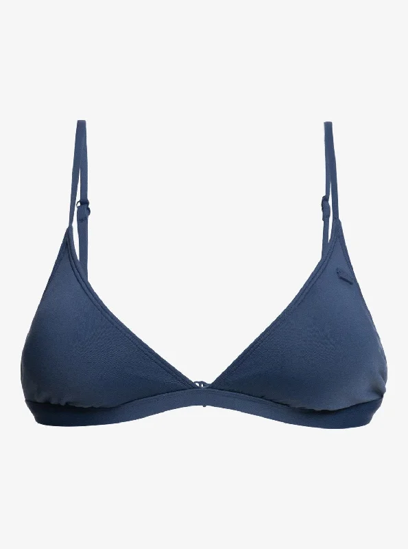 Beach Classics Elongated Triangle Bikini Top - Mood Indigo