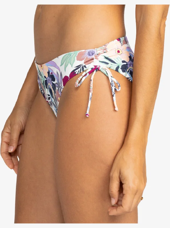 Printed Beach Classics Hipster Bikini Bottoms - Ash Rose Wallflower