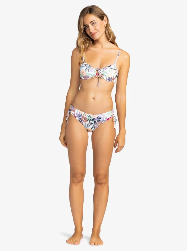 Printed Beach Classics Hipster Bikini Bottoms - Ash Rose Wallflower