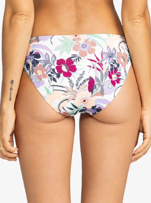 Printed Beach Classics Hipster Bikini Bottoms - Ash Rose Wallflower