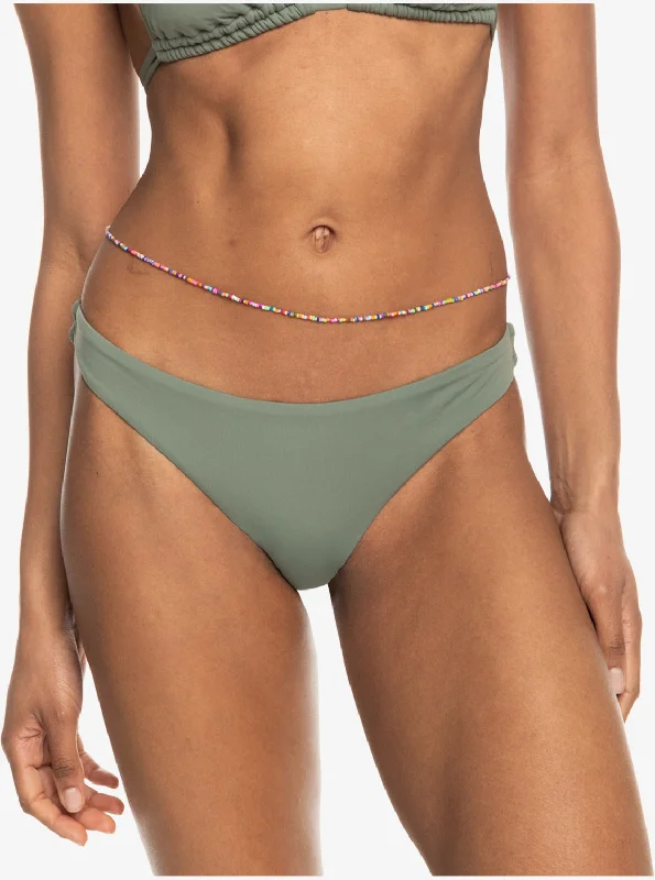 Beach Classics Mini Bikini Bottoms - Agave Green