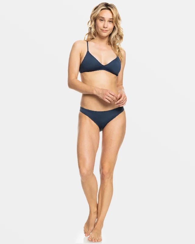 Beach Classics Athletic Triangle Bikini Top - Mood Indigo