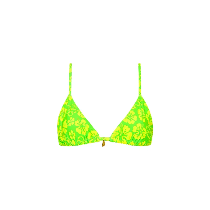 Bralette Bikini Top - Aloha Lime