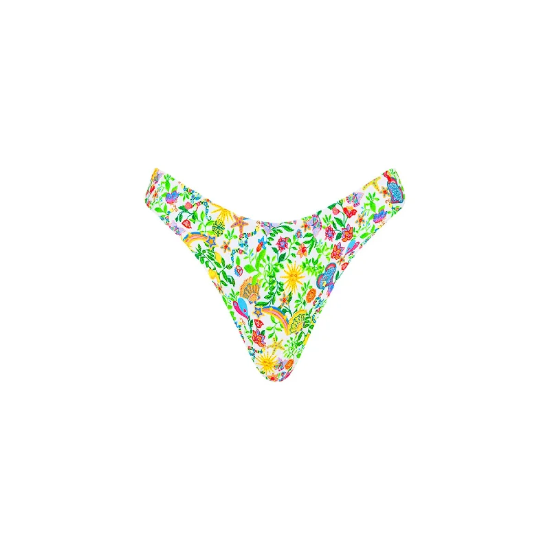 Brazilian Thong Bikini Bottom - Desert Disco