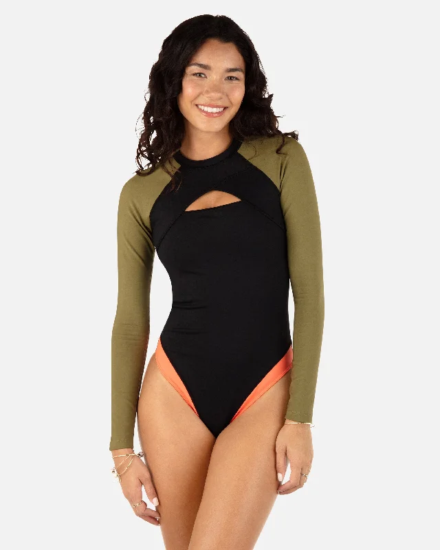 Color Blocked Max Cross Yoke Long Sleeve Moderate Surfsuit