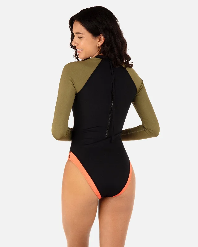 Color Blocked Max Cross Yoke Long Sleeve Moderate Surfsuit