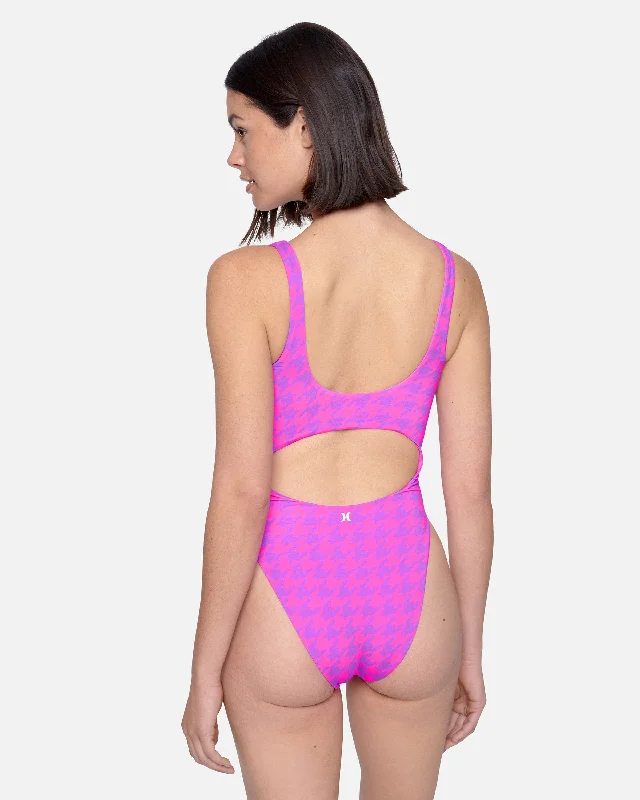 Electric Slide Ultra High Leg Cheeky One Piece