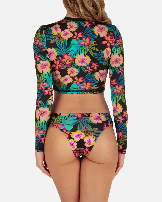 Fiji Fantasy Crop Long Sleeve Rashguard