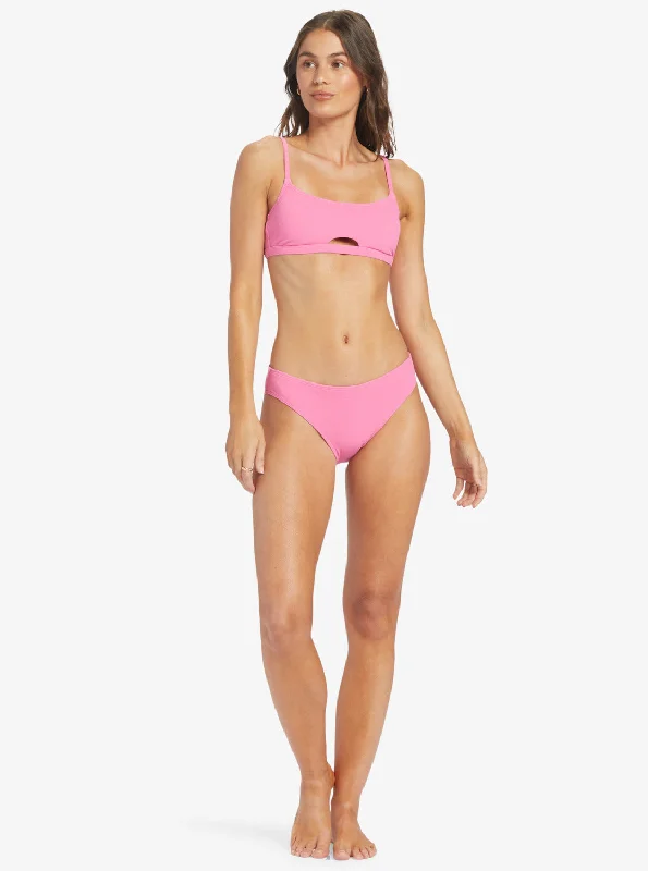 Hawaiian Heat Hipster Bikini Bottoms - Shocking Pink