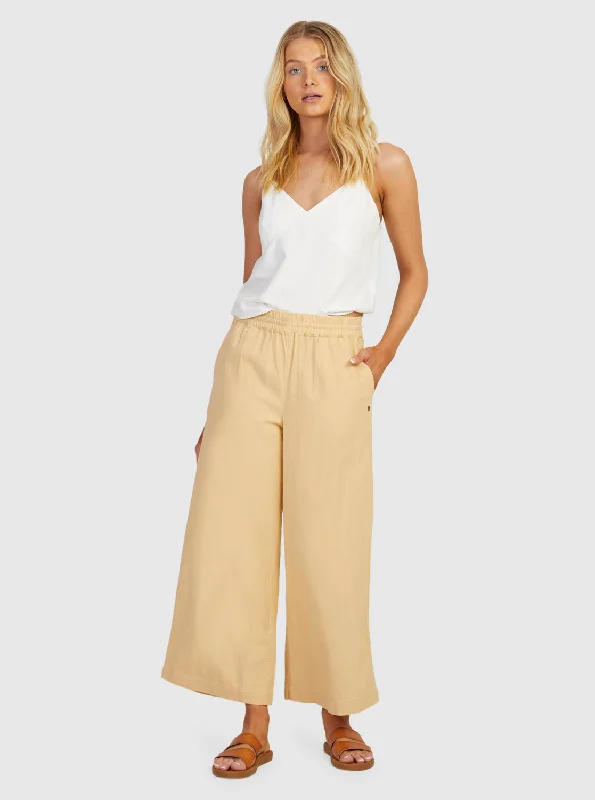 Lekeitio Bay Beach Trousers - Beige