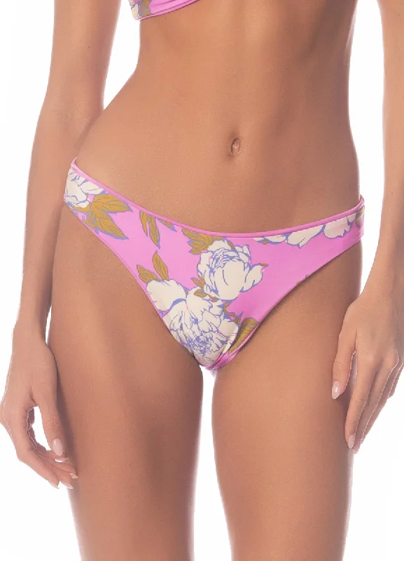 Maaji Fondant Pink Sublimity Regular Rise Classic  Bikini Bottom