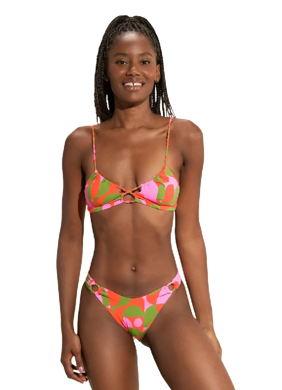 Maaji Hypergeo Kelly Loop Front Triangle Bikini Top