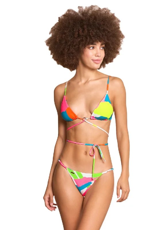 Maaji Jigsaw Coco Sliding Triangle Bikini Top