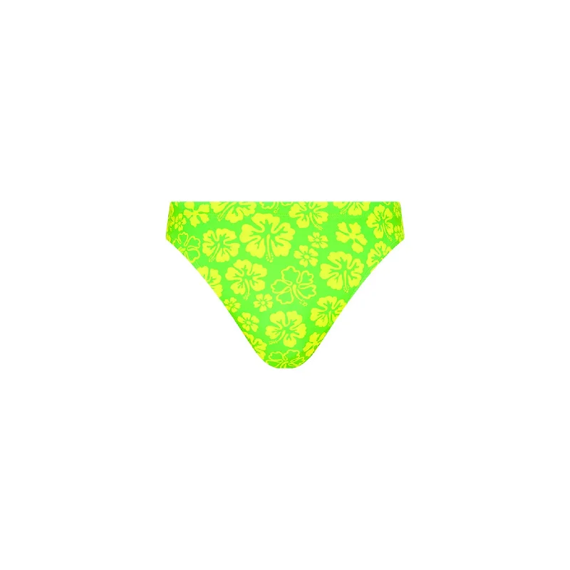 Men's Swim Briefs - Aloha Lime