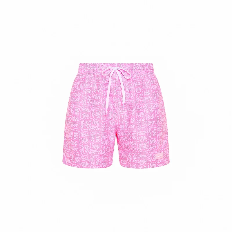 Men's Swim Trunks - Strawberry Milkshake