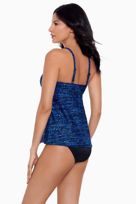 Dot Com Cleo Tankini Top