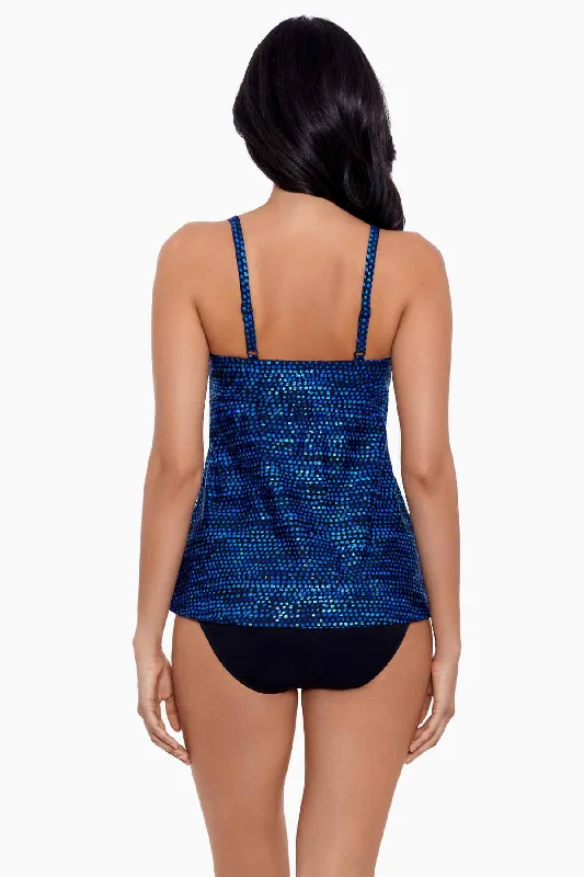 Dot Com Cleo Tankini Top