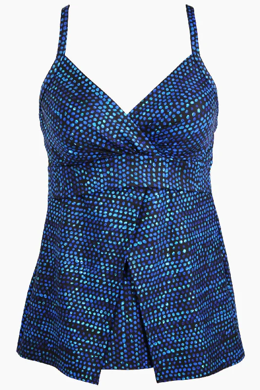 Dot Com Cleo Tankini Top