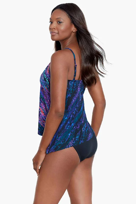 Mood Ring Peephole Tankini Top