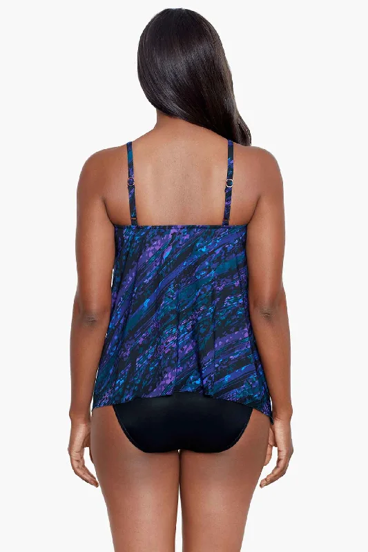 Mood Ring Peephole Tankini Top