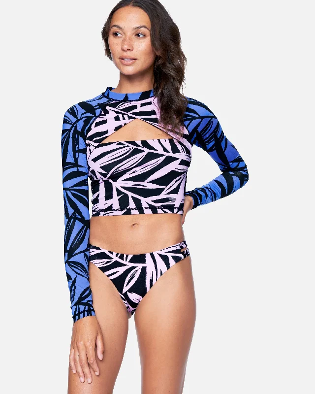 Mystic Leaves Cropped Rashguard