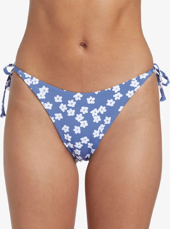 Palm Cruz Cheeky Bikini Bottoms - Bijou Blue Floral Delight