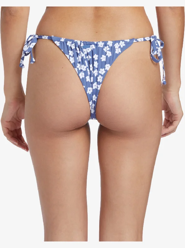 Palm Cruz Cheeky Bikini Bottoms - Bijou Blue Floral Delight