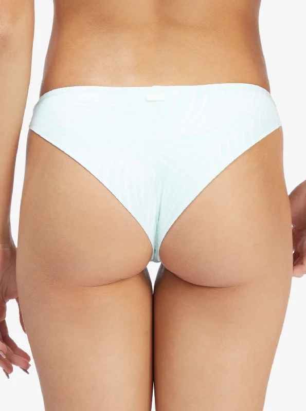 Palm Tree Dreams Tanga Bikini Bottoms - Brook Green Palm Tree Dreams