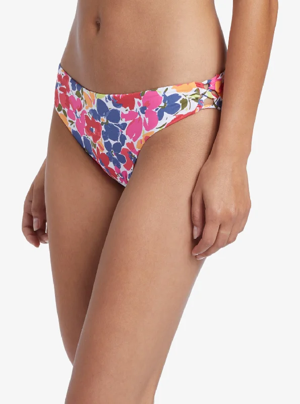 Printed Beach Classics Hipster Bikini Bottoms - Bloomin Babe