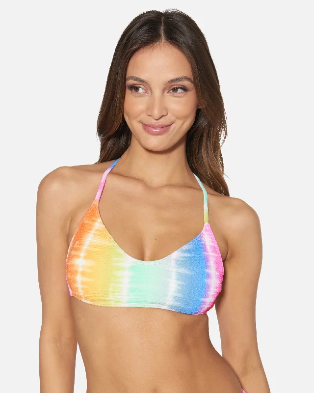 Rainbow Ombre Front Halter