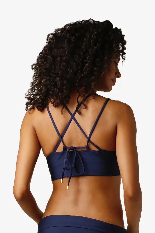 Retreat Bra  |  Navy