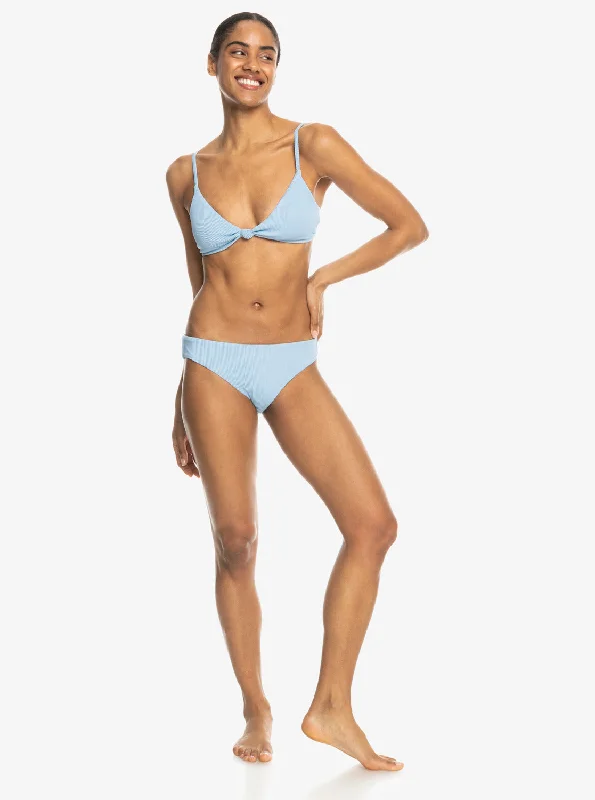 Roxy Love The Surf Knot Bikini Top - Bel Air Blue