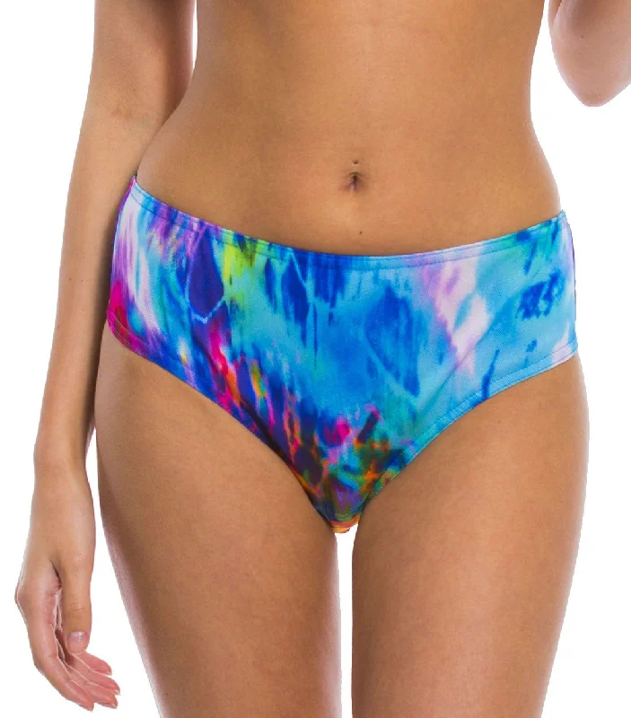 Storm Tan Through High Waisted Bikini Brief