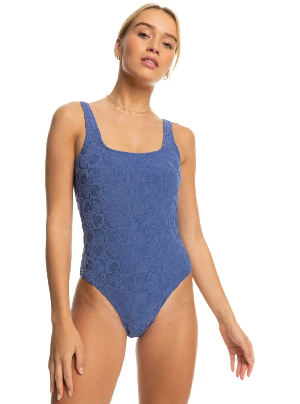 Sun Click One-Piece Swimsuit - Marlin