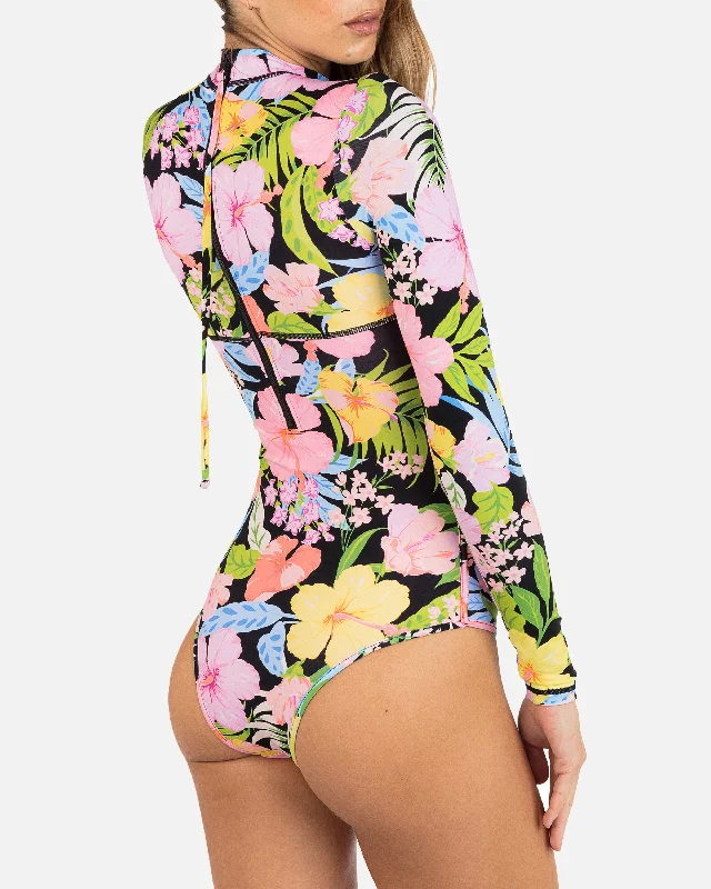 SUNSET DISTRICT ZIP BACK CHEEKY SURFSUIT