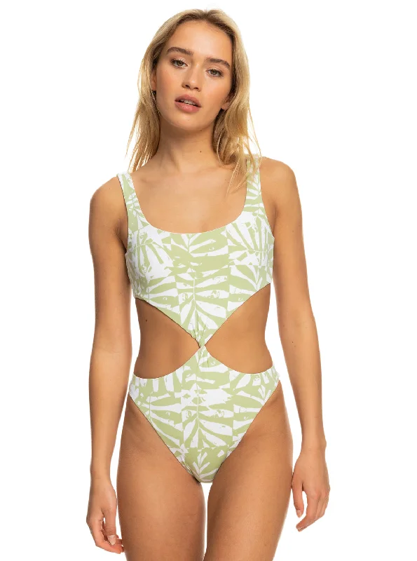 Tropics Hype Reversible One-Piece Swimsuit - Ambroisia Swirl Swim