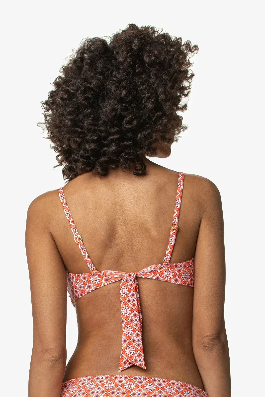 Twist Bandeau  |  Heritage Tile Coral