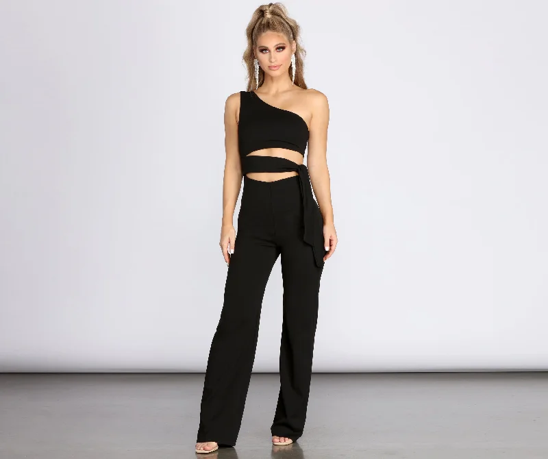 Cut Out The Drama Jumpsuit