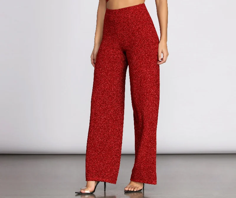 Fiery Fashionista Wide Leg Pants