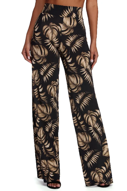 Island Vibes Wide Leg Pants