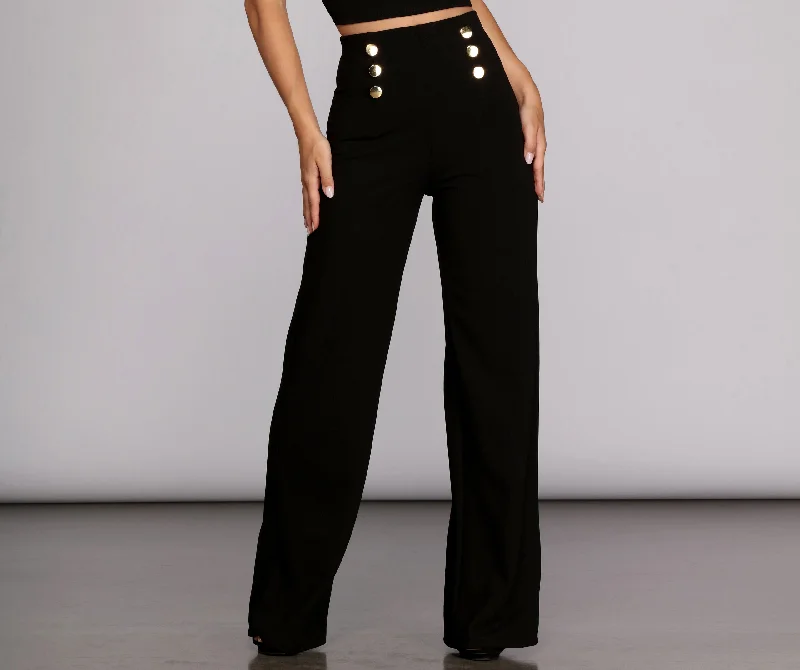 Sail Away High-Waist Pants