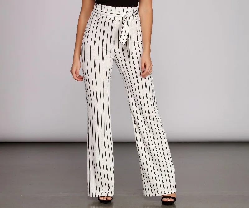 Tie Me Up High Waist Pants