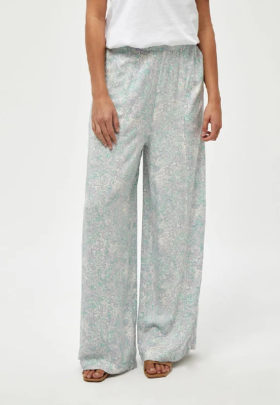 Brooklyn Pants - Cosmic Lavender Paisley Print