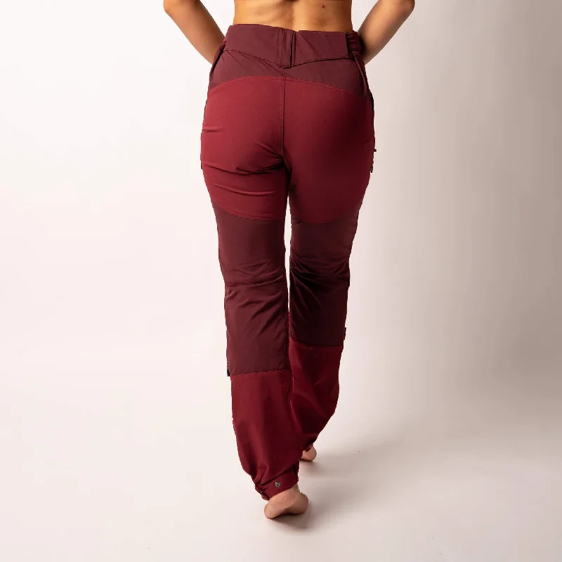 Burgundy Wilderness Hiking Pants