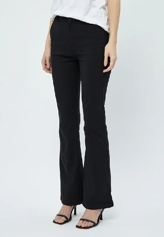 MSCarma MW Flared Pants - Black