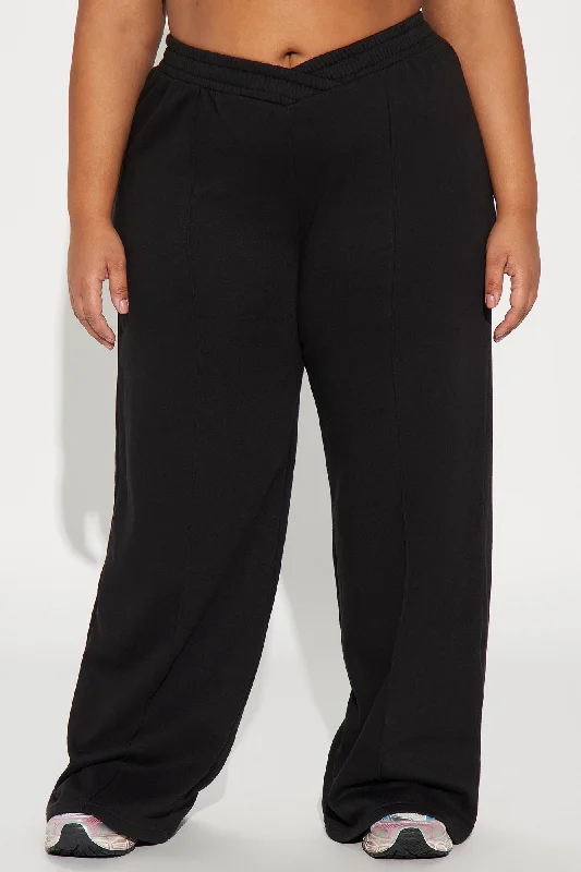 Cassandra Cross Over Lounge Pant - Heather Grey