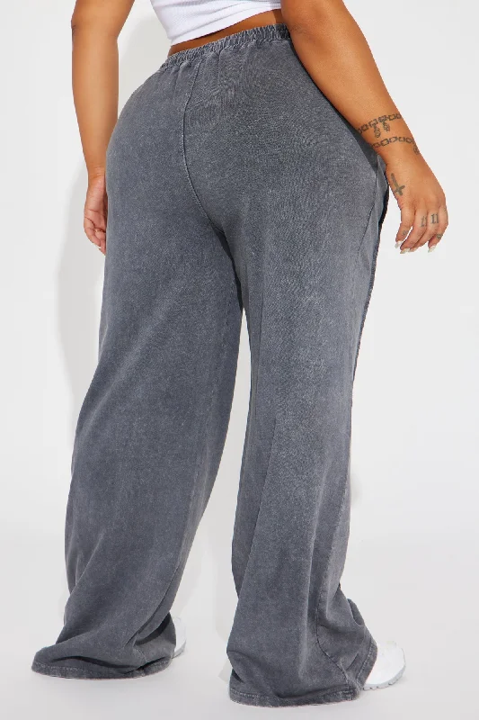 Chill Side Lounge Pant - Charcoal