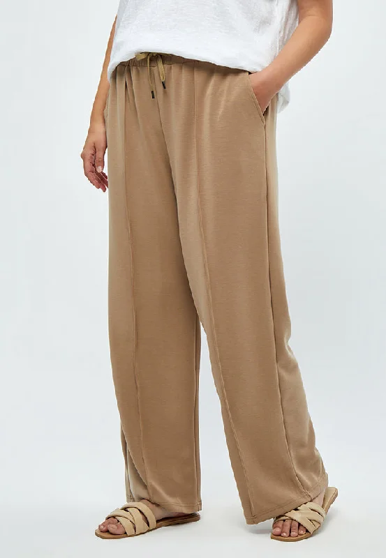 Dicette Sweat Pants Curve - Natural Beige